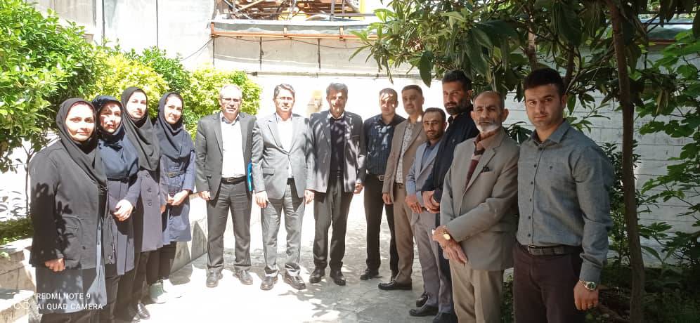 بازدید مدیر عامل و اعضای هیئت عامل از دفاتر اصفهان  و رشت